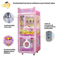 Machine à griffes géante personnalisée à monnayeur pour peluches et cadeaux, distributeur automatique de jeux d'arcade