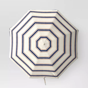 <span class=keywords><strong>Parasol</strong></span> d'extérieur, style Boho, 1.8m, 8 cadres en acier, rayures rondes noires et blanches, résistant aux UV, <span class=keywords><strong>parasol</strong></span> de plage et de Patio avec franges - Product Image 3