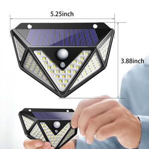 Solar Wall Lamp Led Outdoor Garden <b>Light</b> With <b>Motion</b> Sensor Waterproof High Brightness For Home Yard - Product Image 2