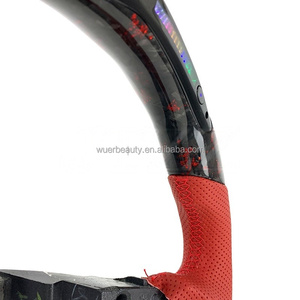 Volante a LED in fibra di carbonio forgiato personalizzato per volante a 2018 2022 <span class=keywords><strong>Honda</strong></span> Accord 10th odissea - Product Image 2