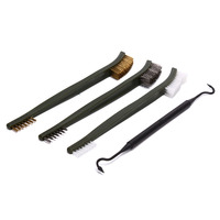 Kit de nettoyage universel tactique en acier, cuivre et nylon pour armes de chasse 9 mm, 5,56/7,62 - Accessoire multifonctionnel léger