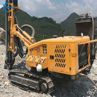 Foreuse de carottage DTH puissante montée sur camion avec pompe et moteur, machine de forage de puits d'eau et d'essai de sol à commande par câble, à vendre