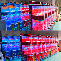 Machine commerciale à monnayeur de type Gashapon, distributeur de jouets en capsules d'arcade, machine de jeu à prix surprise LED pour centre commercial