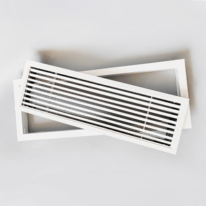 Diffuseur <span class=keywords><strong>d</strong></span>'air linéaire en aluminium multi-scénarios, <span class=keywords><strong>grille</strong></span> à fentes longues pour la ventilation du plafond, des murs et du sol - Product Image 2