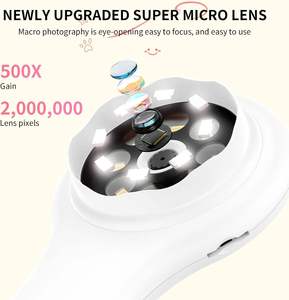 Microscope numérique portable pour enfants, grossissement 500X, jouet scientifique STEM pour <span class=keywords><strong>l</strong></span>'exploration de la nature en plein <span class=keywords><strong>air</strong></span> - Product Image 3