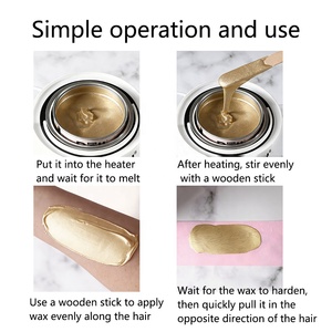 <span class=keywords><strong>Cire</strong></span> pour poupée 400g <span class=keywords><strong>Cire</strong></span> liposoluble en boîte Épilation à la <span class=keywords><strong>cire</strong></span> <span class=keywords><strong>chaude</strong></span> douce pour les poils courts ou fins Épilation indolore - Product Image 5