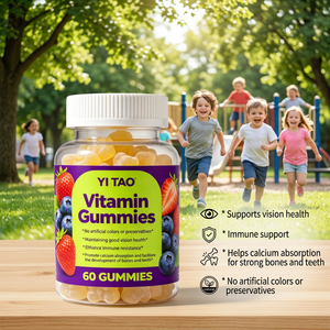 Private Label/OEM ODM Kids Multivitamin GummiesVision Immune Support Help Calcium Absorption for Bone Teeth Health Low MOQ 50pcs - Product Image 3