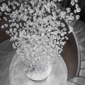 Vera luce a sospensione a LED illuminazione a sospensione per vertigini e circuito di Design luce pendente appeso - Product Image 4