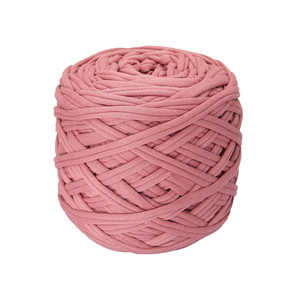 Hand-Crochet Storage Basket Stylish Knitting Material 100% Polyester T-Shirt Yarn Recycled Cotton with Fancy Dyed Pattern - Product Image 5