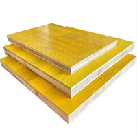 Panneau de coffrage en contreplaqué de pin jaune à trois couches de 27 mm, norme européenne E1, étanche, avec colle mélaminée, pour système de coffrage de sol en béton pour villa