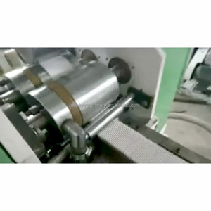 Tự động 1/12 gấp khăn tay túi giấy dập nổi cắt gấp Máy khăn giấy máy làm giấy - Product Image 2