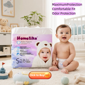 Pannolino Morbido e Traspirante per Neonati con Protezione Antiperdita 3D e Indicatore di Umidità, per Giorno e <span class=keywords><strong>Notte</strong></span>, Sicurezza nel Sonno, Fornitura all'Ingrosso OEM - Product Image 2