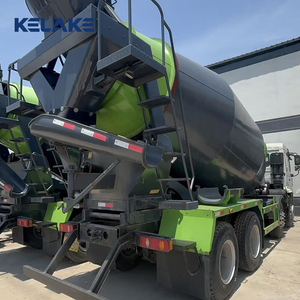 รถผสมคอนกรีต KELAKE DASH F7 สีขาว ขนาด 12 ลูกบาศก์เมตร เครื่องยนต์นำเข้า สำหรับงานก่อสร้างหนัก - Product Image 4