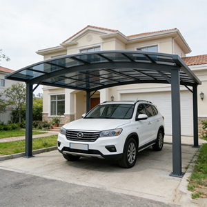 Abri de voiture en aluminium avec certification CB, facile à installer pour le marché européen, usage résidentiel pour garage - Product Image 5