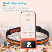 Traceur GPS 4G pour animaux de compagnie, direct usine, localisateur chien chat, logo personnalisé OEM, Beidou AGPS LBs GSM, suivi d'activité, sans frais d'abonnement