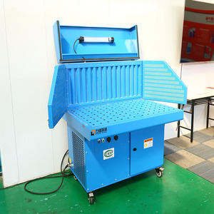 Nieuwe industriële hoog-efficiënte koolstofstalen afzuigtafel polijstmachine stofafzuiger werk las- en slijptafel - Product Image 6