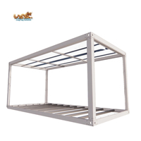 20ft acier galvanisé préfabriqué rapide 6m longueur assembler conteneur d'expédition maison cadre en acier