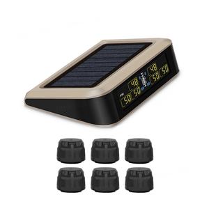 CAREUDトラックモーターホームTPMSタイヤ空気圧モニタリングシステムソーラーパワーデジタルオートセキュリティ警報システム外部センサー - Product Image 5