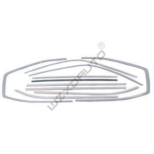 WZXD-moldura <span class=keywords><strong>de</strong></span> acero inoxidable para <span class=keywords><strong>ventana</strong></span> <span class=keywords><strong>de</strong></span> coche, accesorios para Toyota Land Cruiser LC300 2022 - Product Image 2