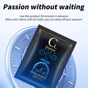 COKELIFE OEM 20 piezas/caja Toallitas Orgánicas Retardantes con Extracto Herbal para Retrasar la Eyaculación, Toallitas Húmedas con Aceite para Mejorar la Duración Sexual en Hombres - Product Image 5