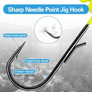 Kit de Cabezas de Jig Eupheng Ned Rig - Estilo Hongo Anti-Enredos EWG, 25 Piezas, para Lubina/<span class=keywords><strong>Trucha</strong></span>/Crappie, 5 Colores, Tamaños de 1/5-1/16 oz - Product Image 5