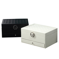 Boîtes d'emballage pour bijoux en cuir PU OMT Wholesale pour bagues, bracelets, colliers, boucles d'oreilles - Emballage cadeau avec logo personnalisé