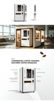 Distributeur automatique de café multifonctionnel et pétillant, plus de 200 boissons, écran publicitaire pour campus, centre commercial, zone touristique