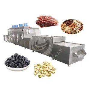 ORME Industrial Best Quality Cashewnut Dry Duck Flakes Fish Cryanthenum Microwave Machine for Small Business