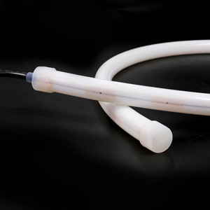 Ống Ngắm Trên Mặt Tròn 270 Độ Chống Nước IP67 Tùy Chỉnh Đường Kính 16Mm Ống Uốn Neon Màu Trắng Ấm 3000K Để Trang Trí - Product Image 1