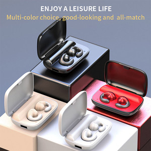 S19 NUEVO Auriculares inalámbricos de conducción ósea TWS <span class=keywords><strong>5</strong></span>.0 auriculares con micrófono para fitness auriculares Bluetooth - Product Image 2