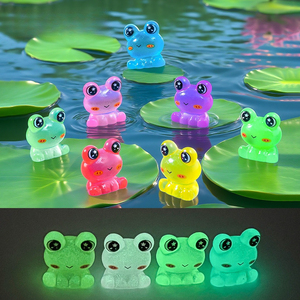 Nuovi Ornamenti Luminosi a Forma di Piccola Rana, Decorazioni Carine per Giardino, Accessori da Appendere Fai-da-Te, Mini Ornamenti - Product Image 1