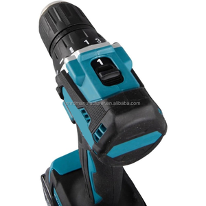 Taladro percutor inalámbrico sin escobillas <span class=keywords><strong>de</strong></span> 18 V con portabrocas <span class=keywords><strong>de</strong></span> 13 mm, 2 velocidades, LED, destornillador eléctrico industrial - Product Image 4
