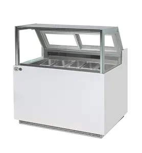 Machine à crème glacée dure congélateur par lots de gelato frais machine à gelato commerciale crème glacée à vendre