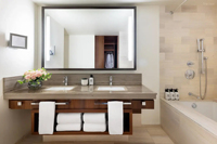 Ensemble de meubles de chambre d'hôtel 5 étoiles de luxe moderne, sur mesure, en bois massif, placage noyer, écologique, ignifuge, pour appartement