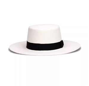 NL171 Sombreros de Lana Retro de Lujo Personalizados con Ala Ancha para Mujer y Hombre, Venta al por Mayor, Sombreros Fedora Clásicos de Fieltro de Lana para Fiesta 2026 - Product Image 4