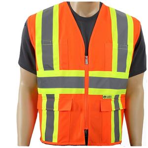 بيع بالجملة سترة عاكسة صفراء عالية الوضوح عاكس رخيصة - Product Image 5