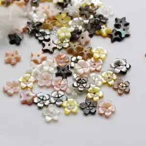 6mm 8mm 10mm 12mm Trending products river shell mother of carved pearl flower mother of pearl flower beads