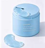 OEM Patchs oculaires en tranches au collagène et à la caféine, sérum anti-rides, réduit les cernes, masque oculaire frais en tranches