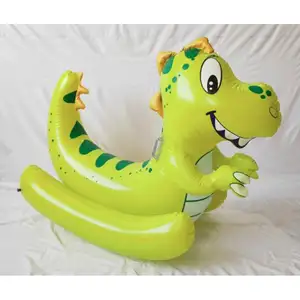 Custom Inflatable Water Pool Toys Inflatable Toys Accessories Inflatable Dino Ride-on Pool Float
