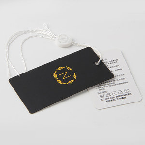 Nhà máy trực tiếp nóng bán sản phẩm mỹ phẩm giá gói lớn giá rẻ động vật dập nổi bền vững tùy chỉnh bao bì giấy treo tag - Product Image 1