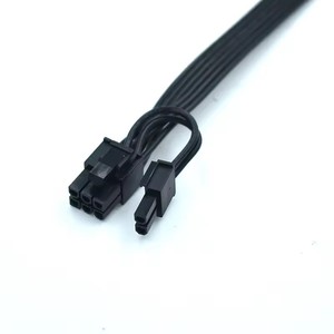 Câble d'alimentation adaptateur de carte graphique 18AWG 35cm Mini 6 broches vers PCI-E 8 broches (6+2) pour <span class=keywords><strong>Mac</strong></span> <span class=keywords><strong>G5</strong></span> Pro - Product Image 5