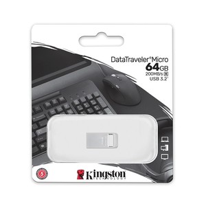 Memoria USB 3.0 DTMC3G2 de 64 GB, 128 GB, 256 GB, 200 MB/s, Pequeña, Mini, Metálica, Flash Drive USB - Product Image 6