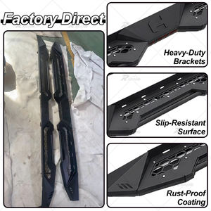 Marchepieds latéraux en acier pour Toyota Hilux Revo Rocco 2016-2023 et Vigo 2005-2015 – Accessoires pour pick-up - Product Image 2