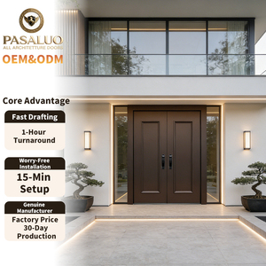 Puertas Exteriores de Acero Personalizadas <span class=keywords><strong>2026</strong></span> OEM PSL, Precio de Fábrica, Gran Venta, Puertas de Entrada de Seguridad para Viviendas Residenciales y Villas - Product Image 1