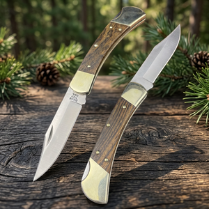 Couteau pliant tactique de survie en plein air de qualité industrielle en acier à haute teneur en carbone, haute dureté, pour la pêche, le camping, l'autodéfense, couteau EDC - Product Image 3