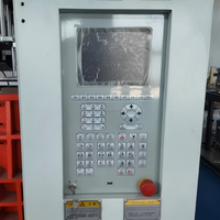 Machine de moulage par extrusion-soufflage haute vitesse pour bidons de 20 L avec moteur, fabrication automatique de fûts en plastique HDPE pour PLC
