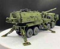 1/72 러시아 연방 SV KSh 모바일 곡사포 데스크탑 컬렉션 장식