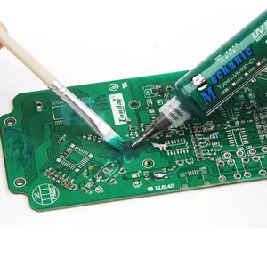 10毫升机械绿色紫外线固化阻焊膜油墨套装焊油防止腐蚀电弧电话印刷电路板BGA主板焊锡漆