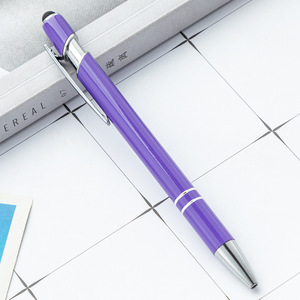Bolígrafo Stylus de Aluminio Promocional Más Barato, Bolígrafo Económico con Logotipo Personalizado, Pantallas Táctiles de Goma Suave para Teléfono Móvil - Product Image 6