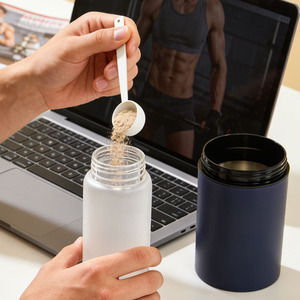 Cucharas Medidoras de Metal Personalizadas, Ligeras, de Aluminio, de 15ml, 20ml, 30ml, para Polvo de Proteína y Nutrición - Product Image 5